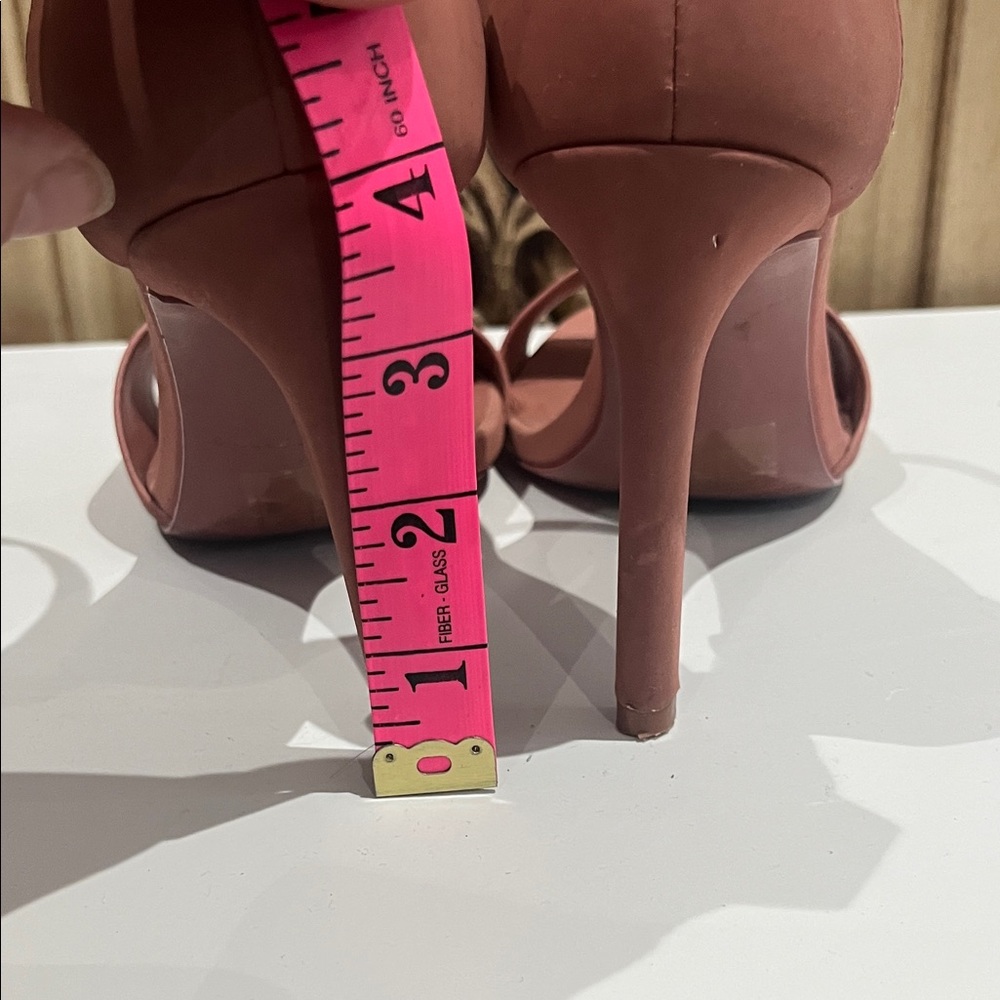 Call It Spring Coral Stiletto Heels - Picture 7 of 13